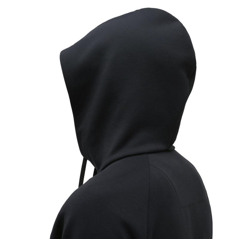 On Running Zipped Men's Hoodie Black | NCBQG-5601